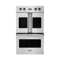 Viking - Professional 7 Series 29.5" Built-In Double Electric Convection Wall Oven - Stainless Steel - Front_Zoom