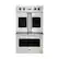 Front. Viking - Professional 7 Series 29.5" Built-In Double Electric Convection Wall Oven - Stainless Steel.
