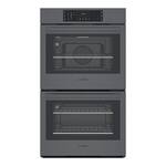 Bosch - 30" Built-In Double Electric Convection Wall Oven - Black stainless steel - Front_Standard