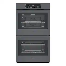 Bosch - 800 Series 30" Built-In Electric Convection Double Wall Oven - Black Stainless Steel