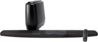 Front Zoom. Polk Audio Command Sound Bar with Wireless Subwoofer | Alexa Voice Control (New Update - Multi-Room Music Built-In) - Black.