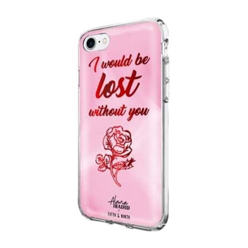 alana hadid x fifth & ninth case for apple iphone 6, 6s and 7 - red/pink alana hadid x fifth & ninth case for apple iphone 6, 6s and 7 - red/pink