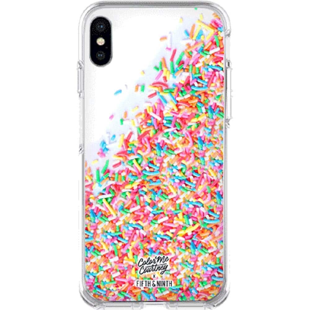 color me courtney x and xs fifth & ninth case for apple iphone x and xs - sprinkles color me courtney x and xs fifth & ninth case for apple iphone x and xs - sprinkles