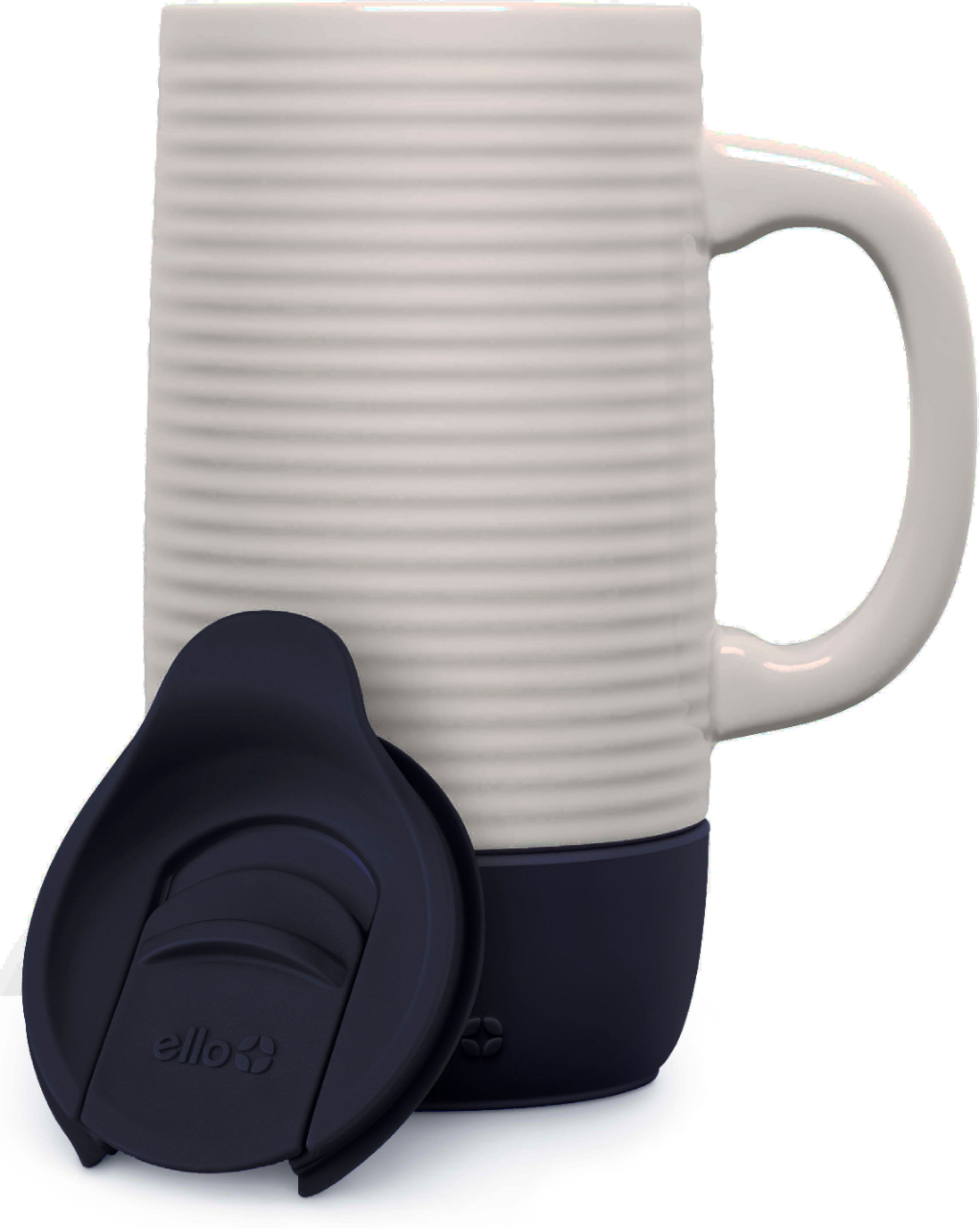 Ello Jane Ceramic Travel Mug with Slider Lid, 18 oz