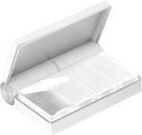 Angle Zoom. CMI Health - Memo Box Smart Pillbox Deluxe - White.