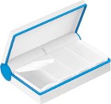 Angle Zoom. CMI Health - Memo Box Smart Pillbox - Blue.