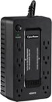 Front. CyberPower - 450VA Battery Back-Up System - Black.
