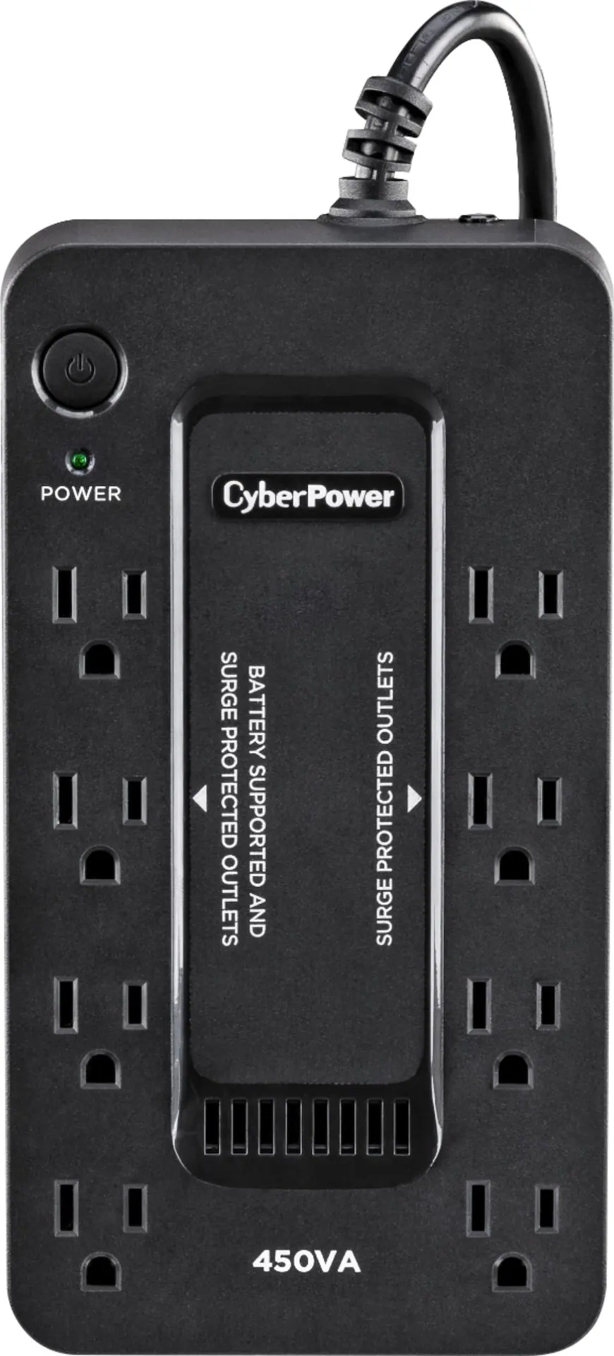 CyberPower 450VA Battery Back Up System Black SE450G1 - Open Box - Best Buy