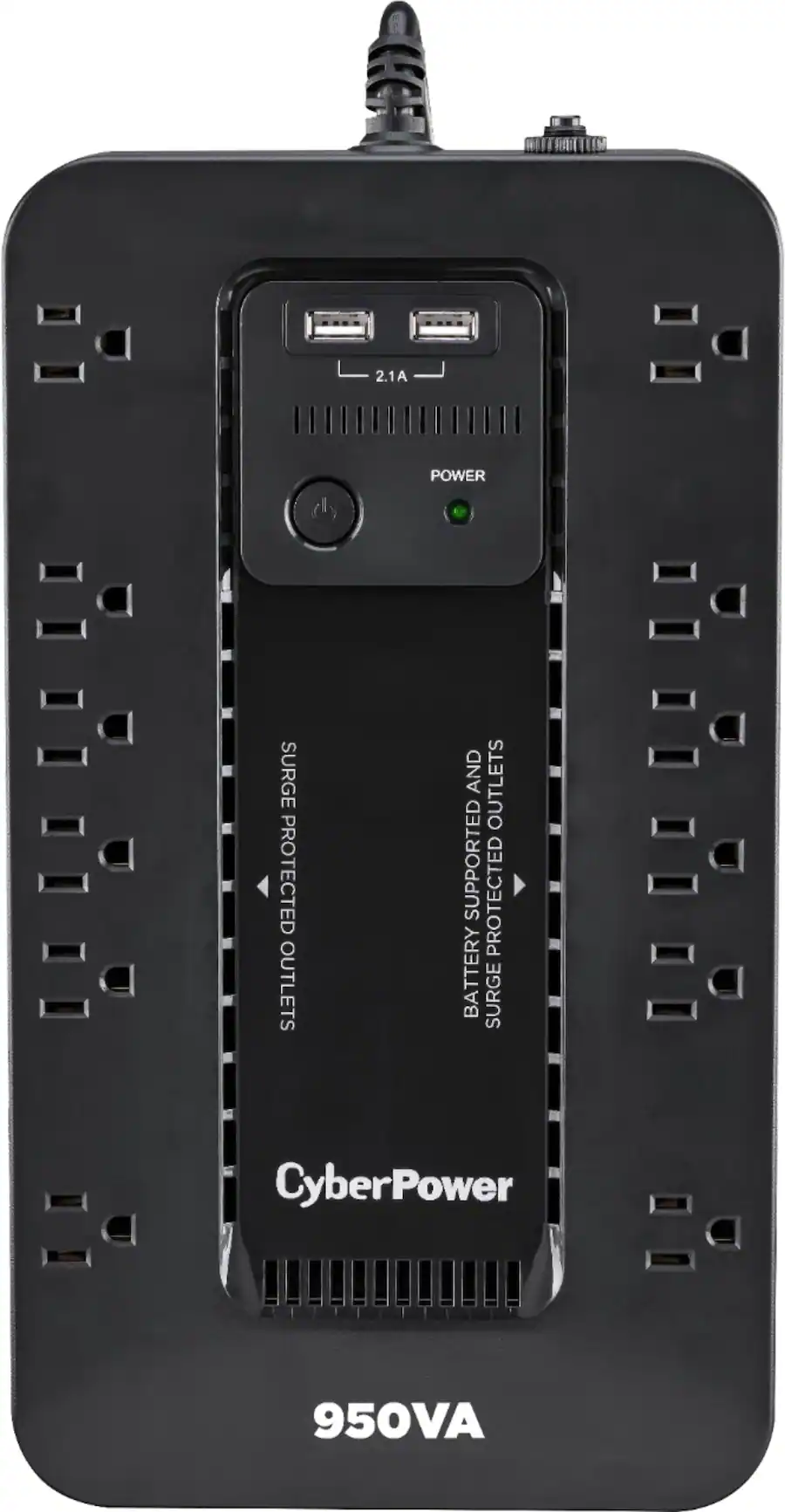Cyberpower Powerbar CyberPower 950VA Battery Back Up System Black SX950U - Best Buy
