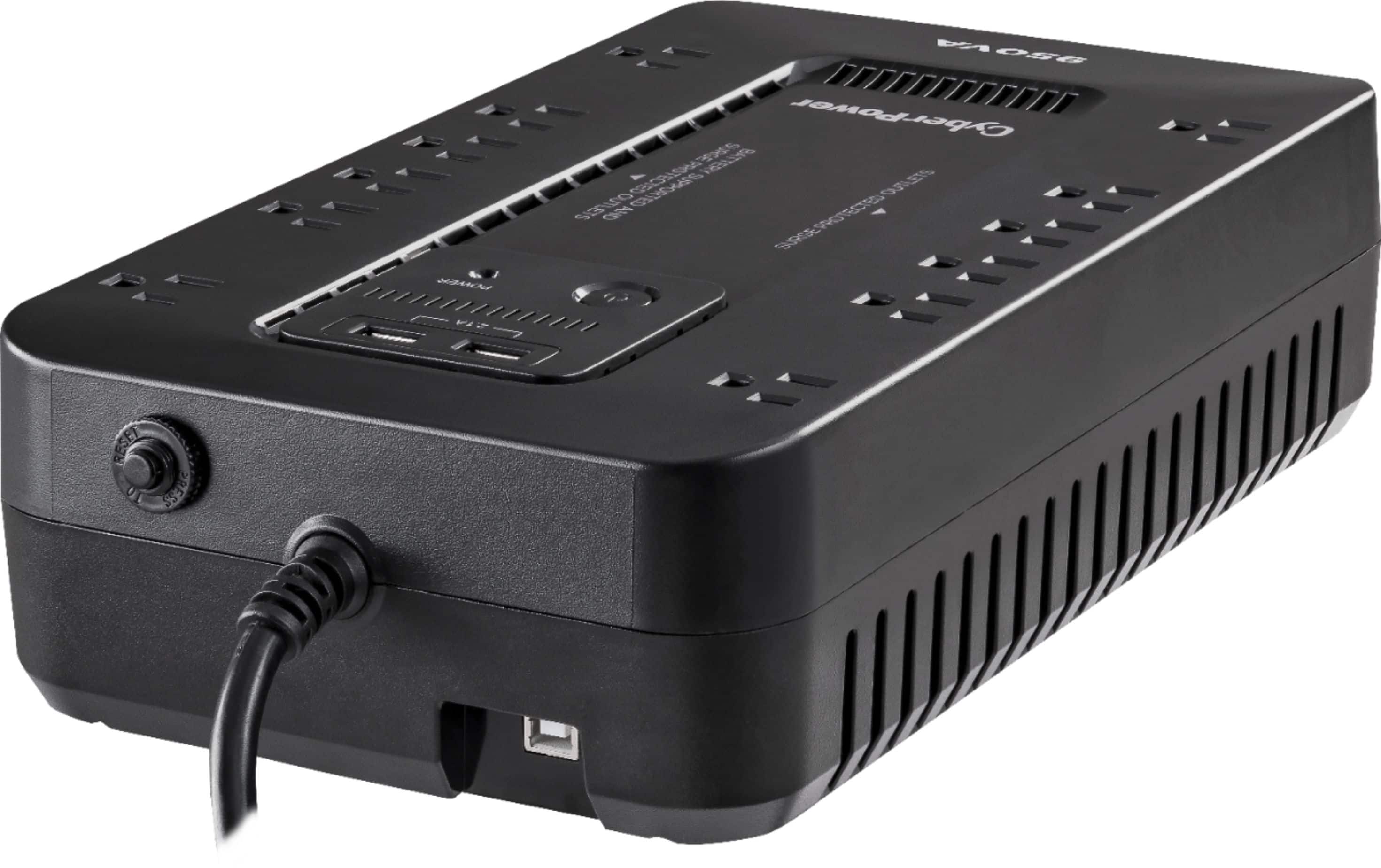 Alt View 13. CyberPower - 950VA Battery Back-Up System - Black.