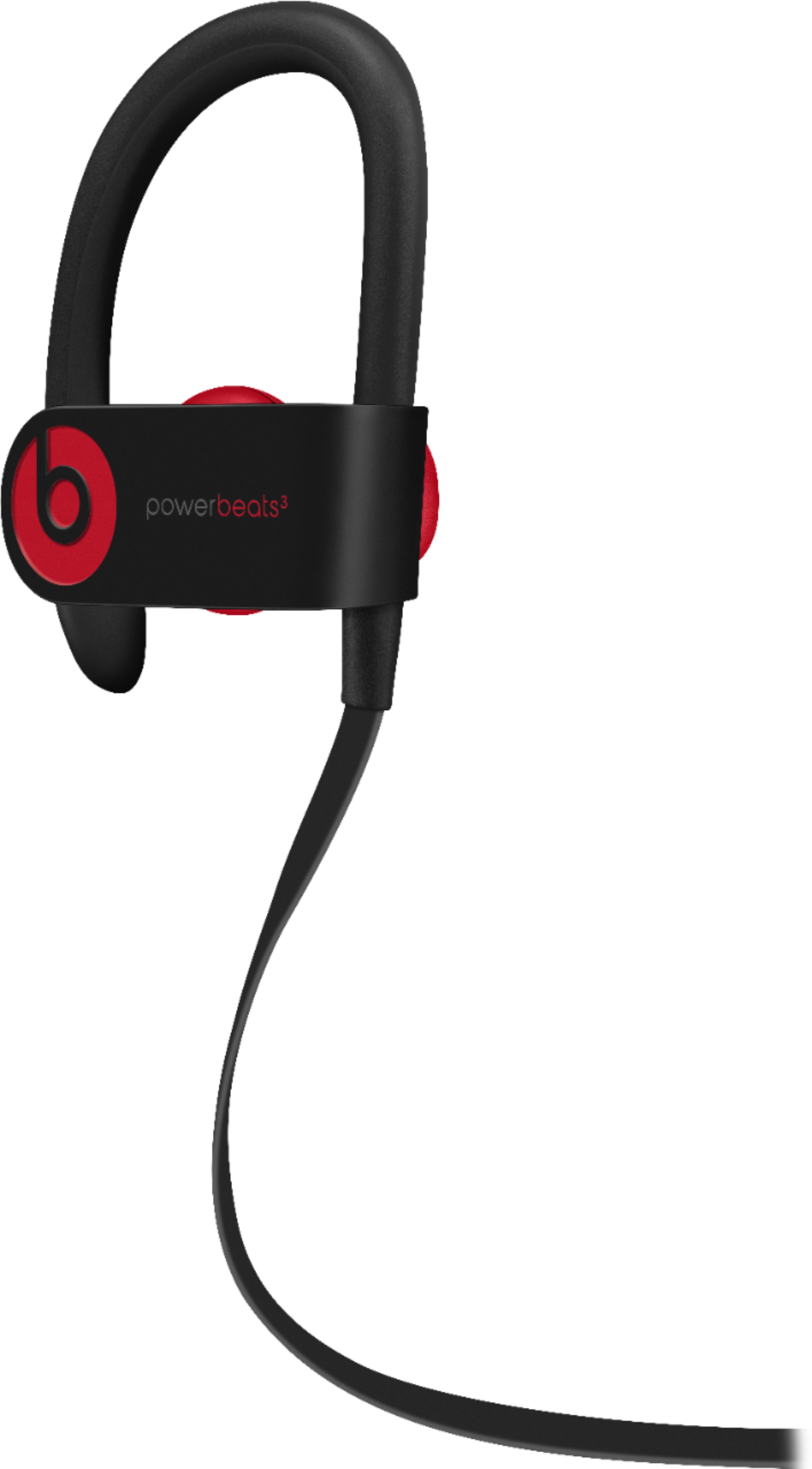 Best Buy: Beats by Dr. Dre Powerbeats³ Wireless Earphones Defiant Black-Red  (The Beats Decade Collection) MRQ92LL/A