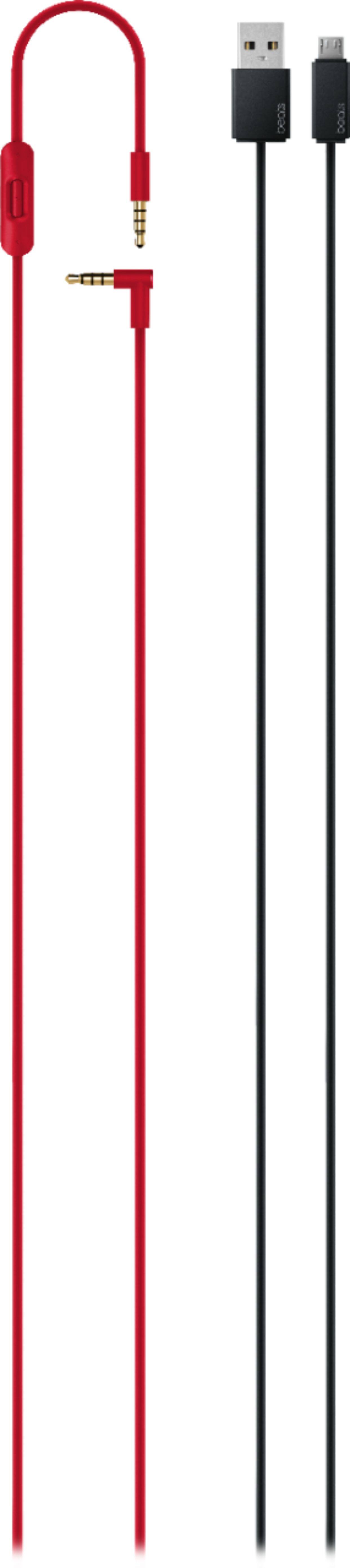 Alt View 16. Beats - Beats Solo³ Wireless Headphones - Defiant Black-Red (The Beats Decade Collection).