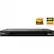 Front. Sony - UBP-UX80 - Streaming 4K Ultra HD Wi-Fi Built-In Blu-Ray Player - Black.