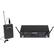 Front. Samson - Concert 99 80-Channel UHF Wireless Condenser Lavalier Microphone System - Black.