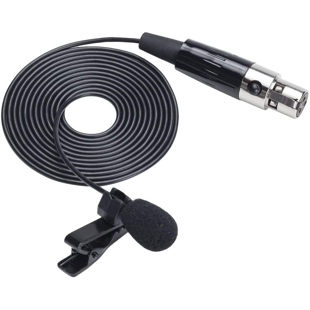 Left. Samson - Concert 99 80-Channel UHF Wireless Condenser Lavalier Microphone System - Black.