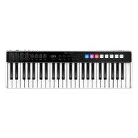 IK Multimedia - iRig Keys I/O 49-Key MIDI Controller - Black/White - Front_Zoom