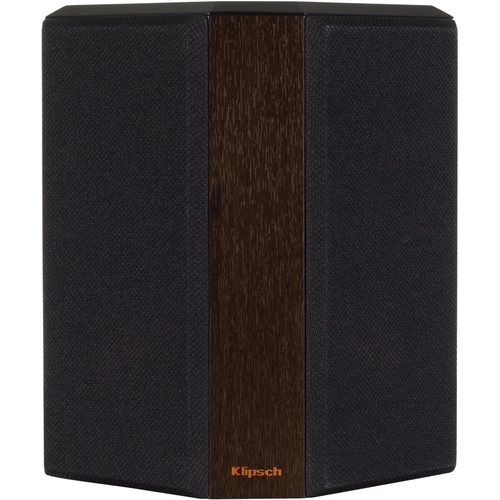 Klipsch - Reference Premiere Dual 4" 300-Watt Passive 2-Way Surround Channel Speakers (Pair) - Walnut