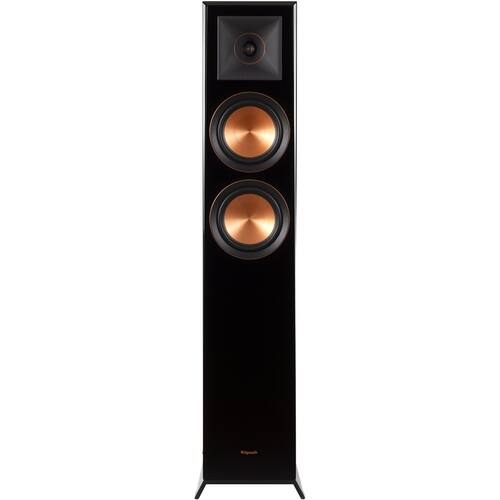 Klipsch - Reference Premiere Dual 5-1/4" 500-Watt Passive 2-Way Floor Speaker (Each) - Piano Black