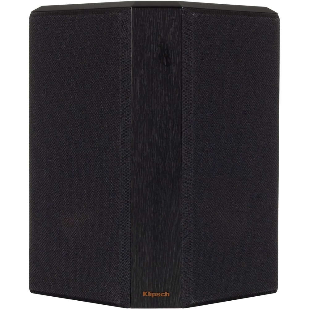 Front. Klipsch - Reference Premiere Dual 5-1/4" 400-Watt Passive 2-Way Surround Channel Speakers (Pair) - Piano Black.