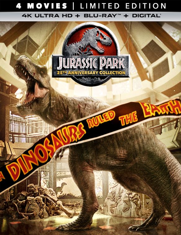  Jurassic Park: 25th Anniversary Collection [4K Ultra HD Blu-ray/Blu-ray]