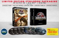 Front Standard. Jurassic Park: 25th Anniversary Collection [SteelBook] [4K Ultra HD Blu-ray] [Only @ Best Buy].