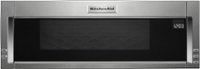 Front Zoom. KitchenAid - 1.1 Cu. Ft. Over-the-Range Microwave with Sensor Cooking - Stainless Steel.