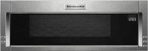 KitchenAid - 1.1 Cu. Ft. Over-the-Range Microwave with Sensor Cooking - Stainless Steel - Front_Zoom
