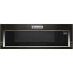 Front Zoom. KitchenAid - 1.1 Cu. Ft. Over-the-Range Microwave with Sensor Cooking - Black.