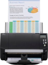 Fujitsu - fi-7160 Document Duplex Scanner - Gray - Front_Zoom