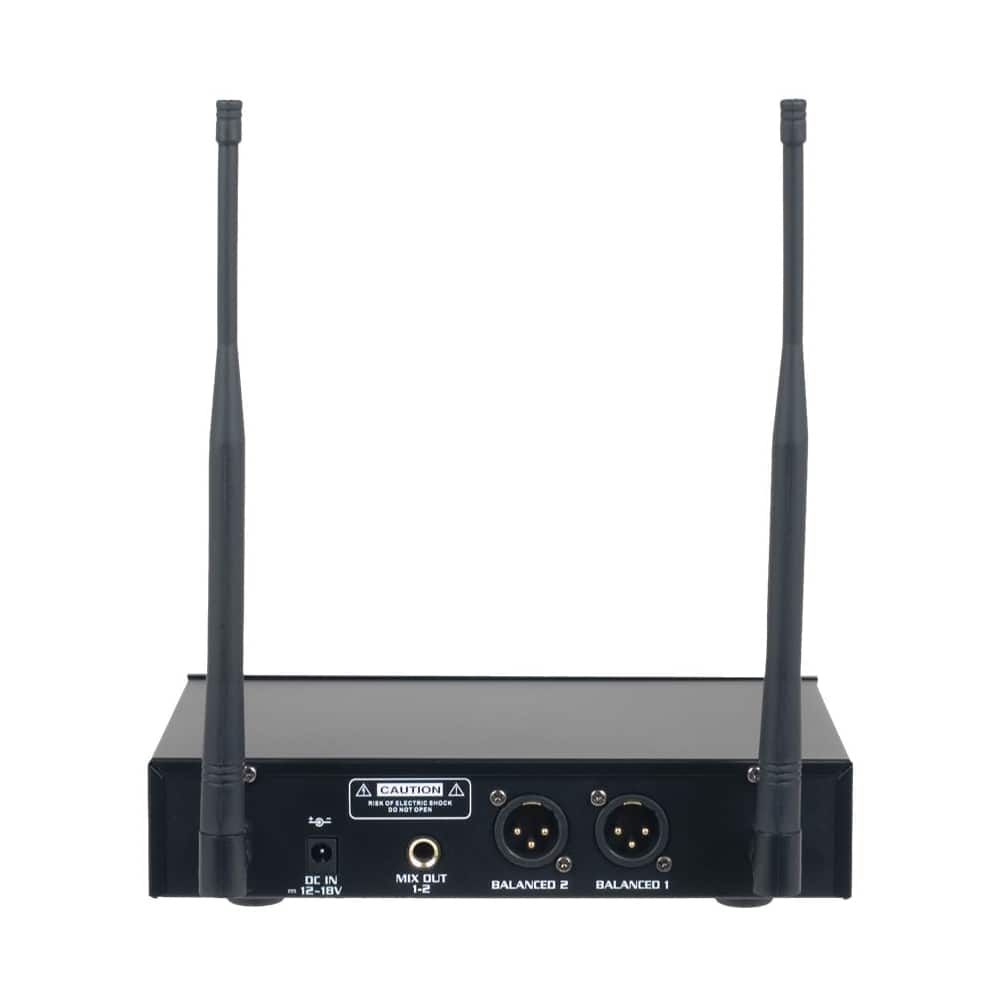 Alt View 15. VocoPro - Wireless Microphone System - Black.