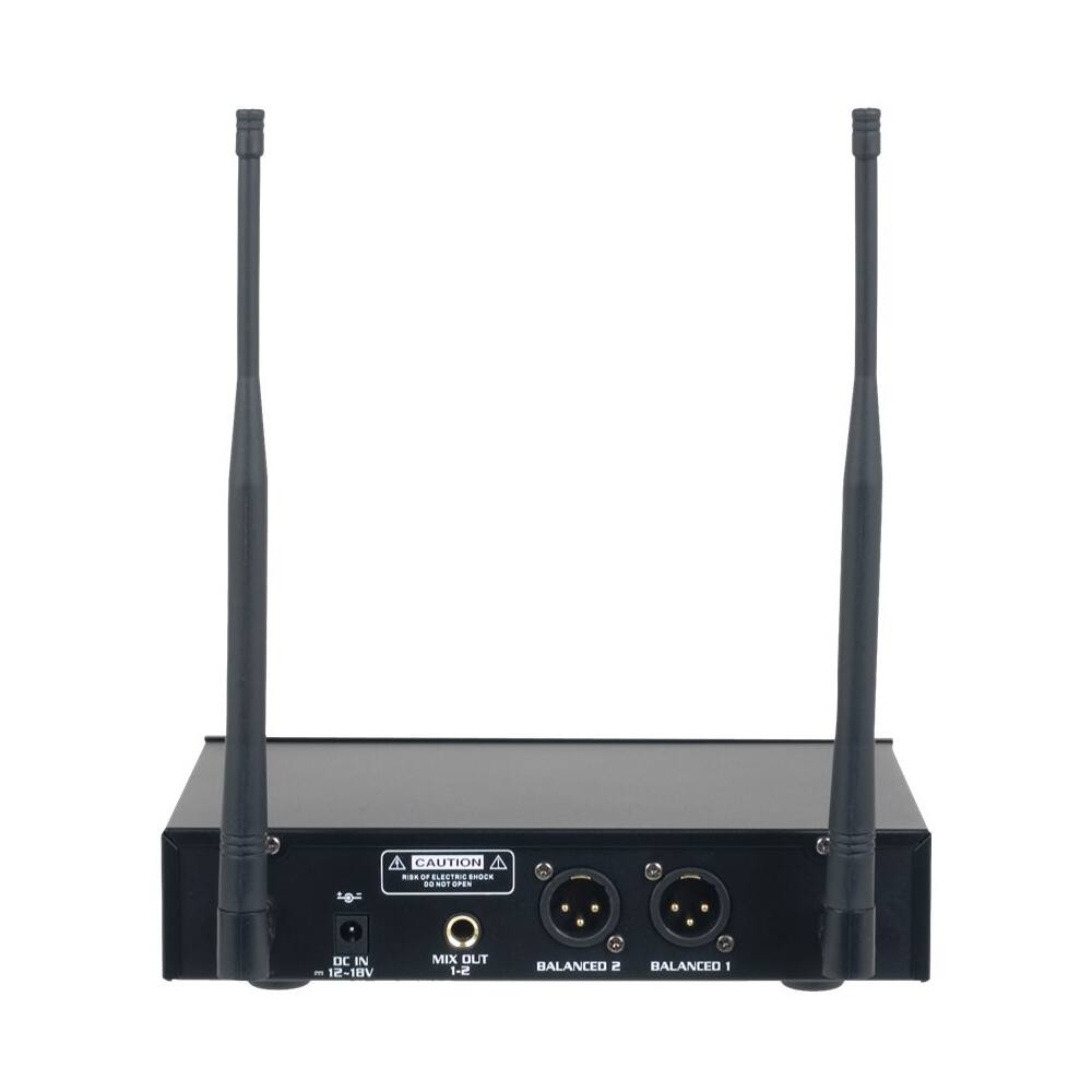 Alt View 15. VocoPro - Wireless Microphone System - Black.