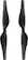 Front. DJI - Quick-Release Propellers for Tello Drone (4-Count) - Black.