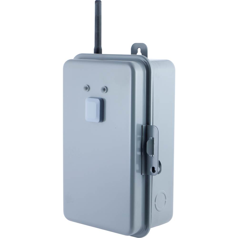 GE Z-Wave Plus Direct-Wire Indoor/Outdoor Smart Switch, Gray