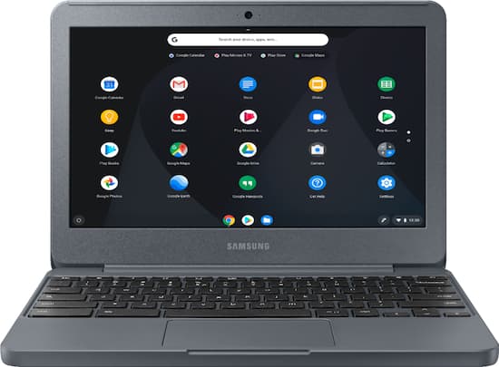 samsung 11.6" chromebook Samsung - 11.6" Chromebook - Intel Celeron - 4GB Memory - 32GB eMMC Flash Memory - Night Charcoal - Front_Zoom