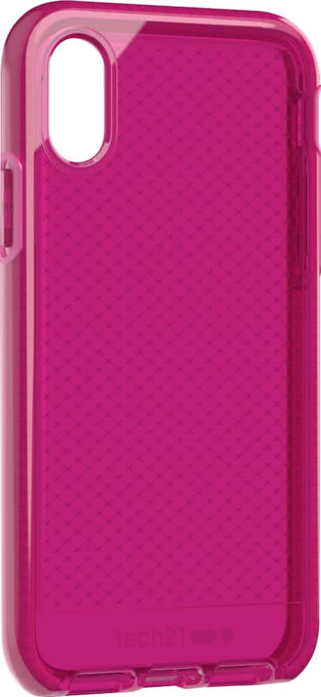 evo check case for apple iphone x and xs - fuchsia evo check case for apple iphone x and xs - fuchsia