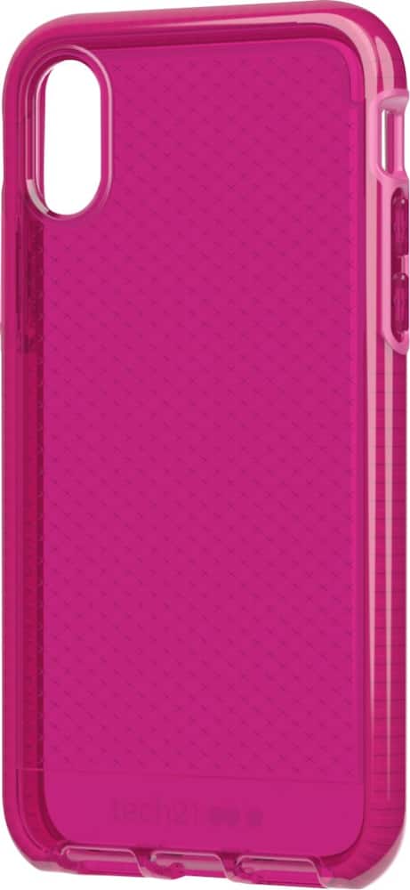 evo check case for apple iphone x and xs - fuchsia evo check case for apple iphone x and xs - fuchsia