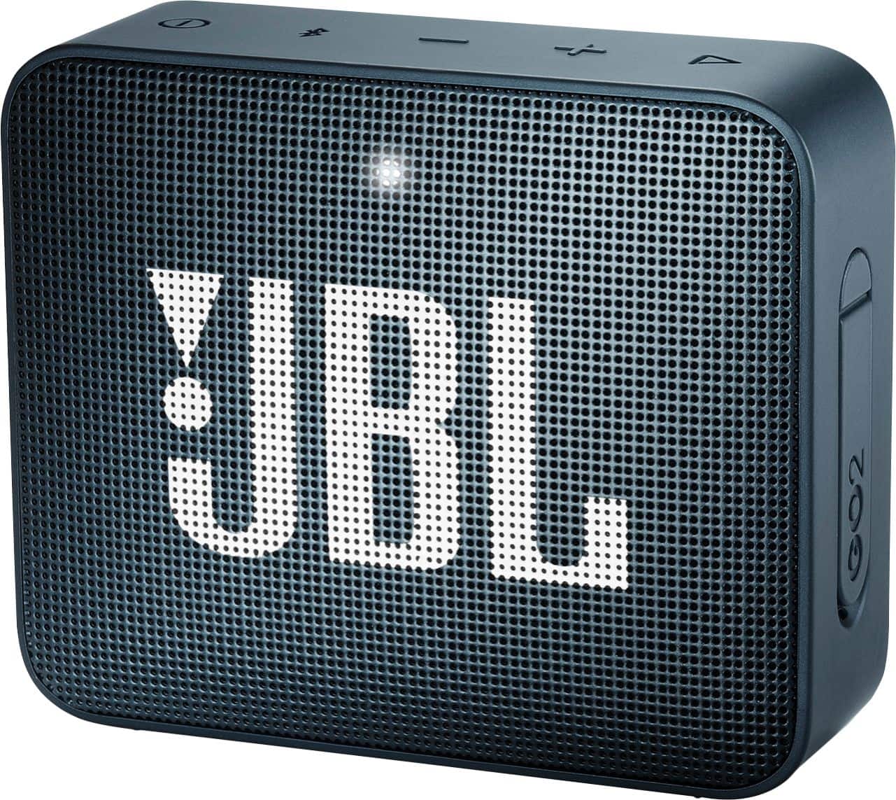Angle. JBL - Go 2 Portable Bluetooth Speaker - Blue.