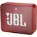 Front. JBL - GO 2 Portable Bluetooth Speaker - Red.