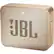 Front. JBL - GO 2 Portable Bluetooth Speaker - Gold.