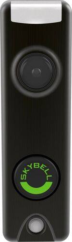 SkyBell - Trim Plus Smart Wi-Fi Video Doorbell - Wired - Oil Rubbed Bronze-Front_Standard 