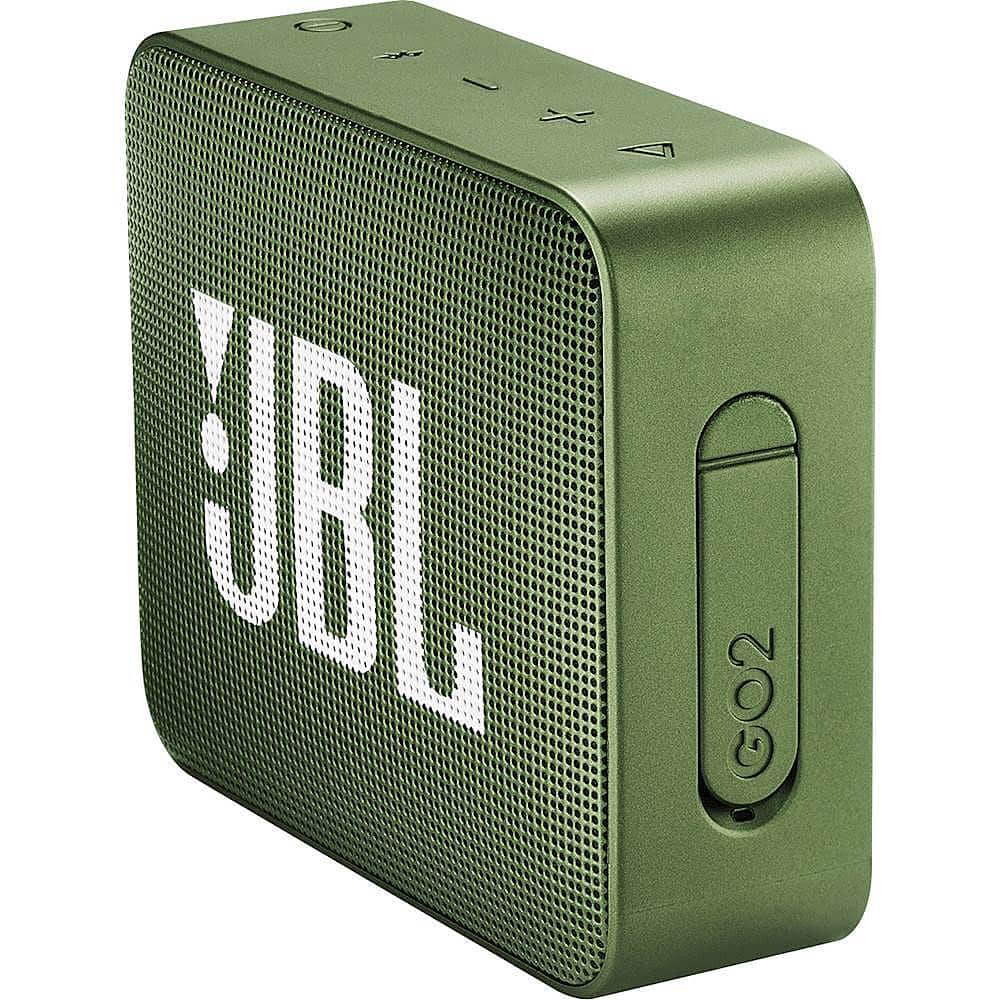 Alt View 13. JBL - GO 2 Portable Bluetooth Speaker - Green.