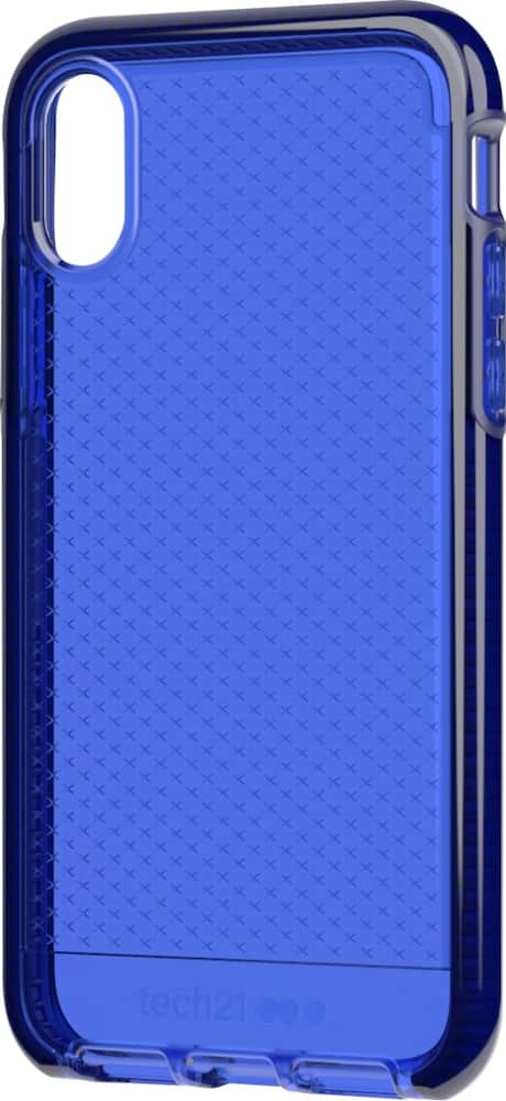 evo check case for apple iphone x and xs - midnight blue evo check case for apple iphone x and xs - midnight blue