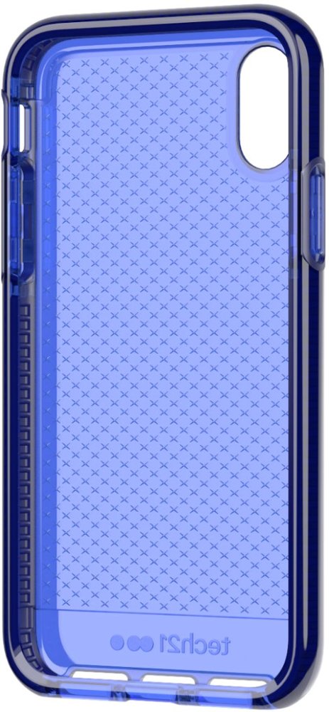 evo check case for apple iphone x and xs - midnight blue