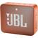 Front. JBL - GO 2 Portable Bluetooth Speaker - Orange.