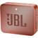 Front. JBL - GO 2 Portable Bluetooth Speaker - Sunkissed Cinnamon.