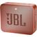 Left. JBL - GO 2 Portable Bluetooth Speaker - Sunkissed Cinnamon.