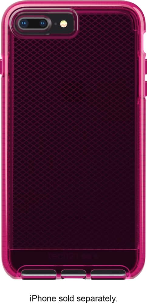 evo check case for apple iphone 7 plus and 8 plus - fuchsia evo check case for apple iphone 7 plus and 8 plus - fuchsia