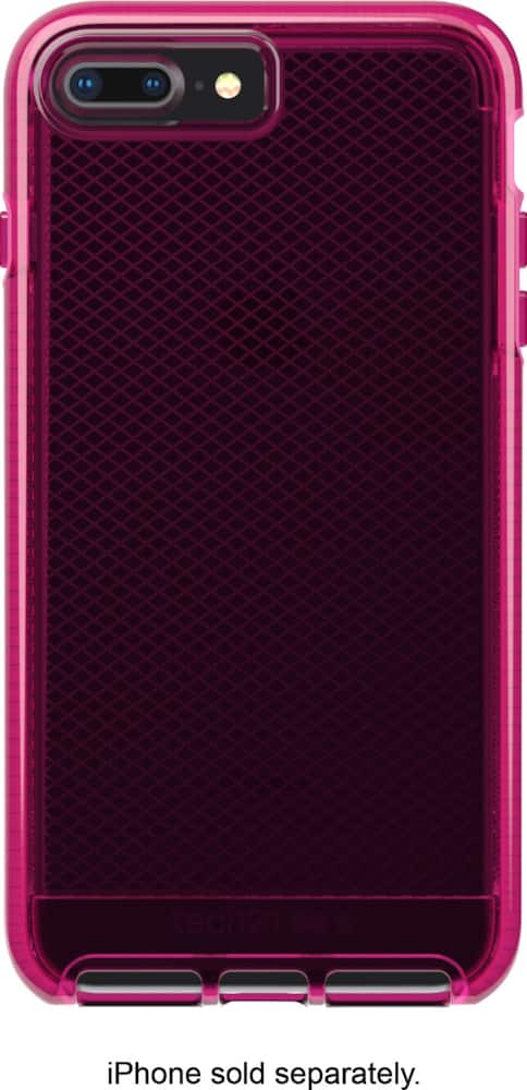 evo check case for apple iphone 7 plus and 8 plus - fuchsia