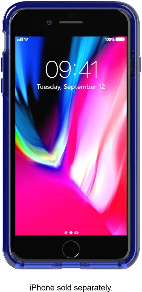 evo check case for apple iphone 7 plus and 8 plus - midnight blue evo check case for apple iphone 7 plus and 8 plus - midnight blue