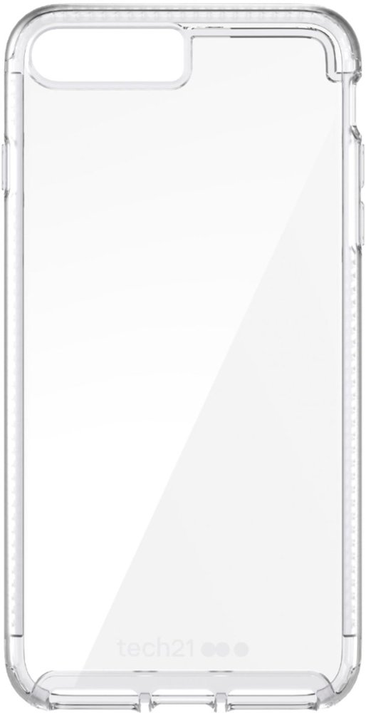 pure clear case for apple iphone 7 plus and 8 plus - clear